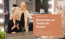 Salon De Beauté Moderne - Modèle De Site Web Joomla