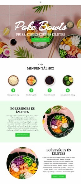 Fresh Healthy And Tasty - Egyszerű Webhelysablon