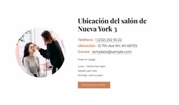 Ubicación Del Salón De Belleza - Plantilla Joomla Creativa Multipropósito