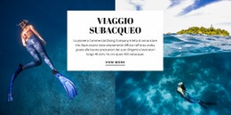 Viaggio Subacqueo: Trascina E Rilascia La Pagina Di Destinazione