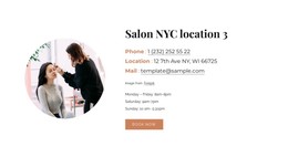 Beauty Salon Location