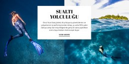 Sualtı Yolculuğu Şablon