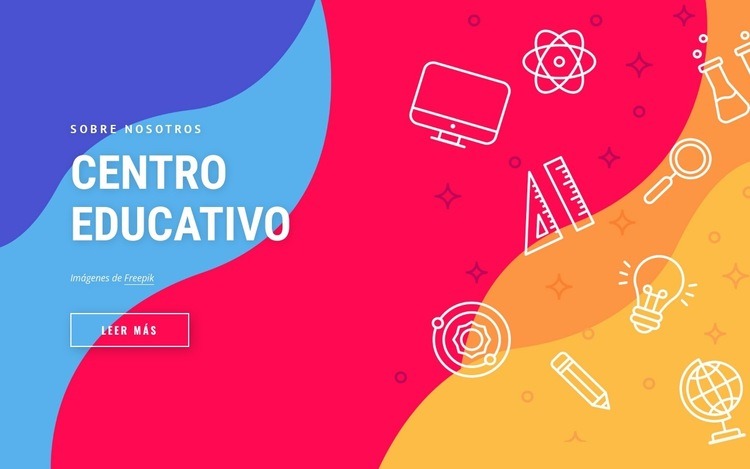 Una organización de base comunitaria Creador de sitios web HTML