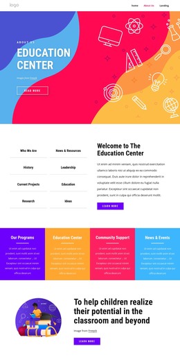 Family And Education Center - Responsive HTML5 Template