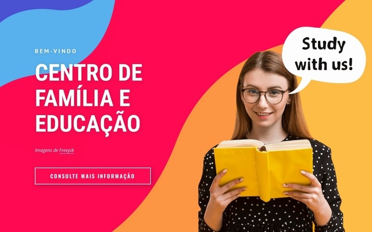 Educar e defender Design do site