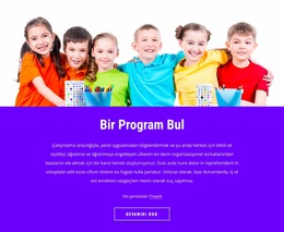 Bir Program Bulun Için Joomla Şablonu