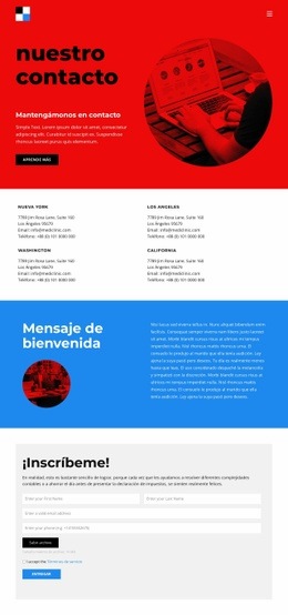 Maqueta De Sitio Web Gratuita Para Contactos De Agencias De Branding