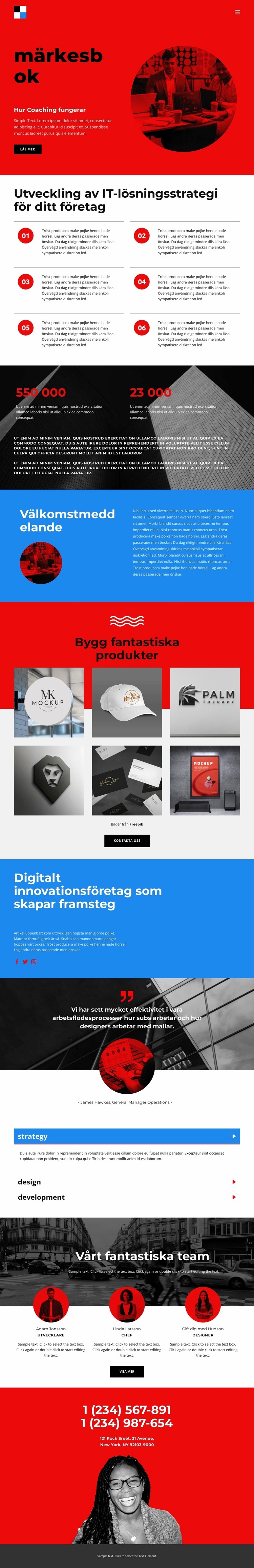 Allt om att skapa ett varumärke Hemsidedesign