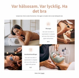 Gratis Nedladdning För Var Frisk, Var Glad HTML-Mall