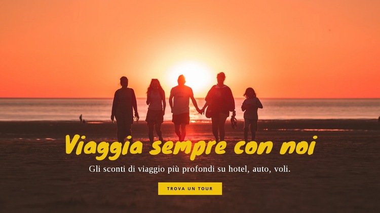 Viaggia sempre con noi Progettazione di siti web