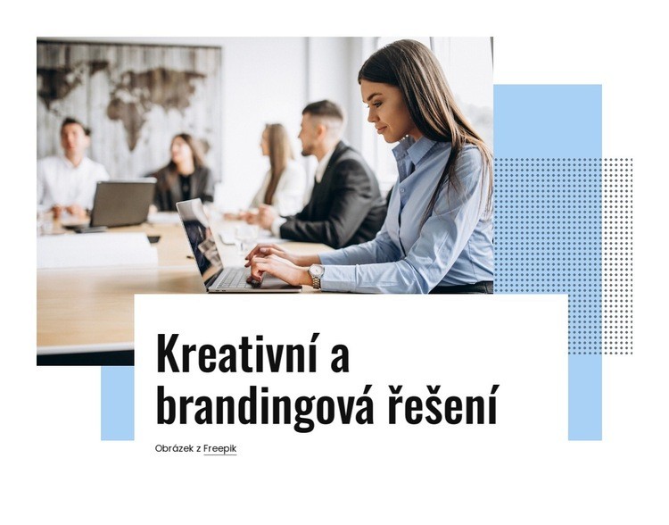 Kreativní a brandingová řešení Šablona HTML