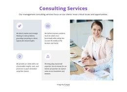 CSS Menu For Grid With Icons And Texts