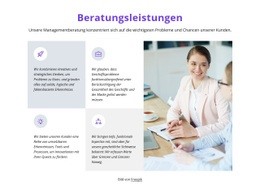 Raster Mit Symbolen Und Texten - Modernes Website-Design