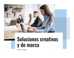 Soluciones Creativas Y De Marca. - Página De Inicio De Funcionalidad