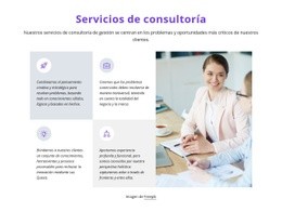 Mejor Sitio Web Para Cuadrícula Con Iconos Y Textos