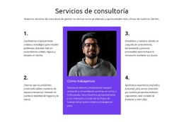 Página HTML Para Ayudamos A Los Equipos A Adoptar El Cambio