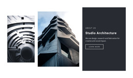 De Tekenen Van Leven In De Architectuur - HTML-Paginasjabloon