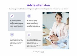 Raster Met Pictogrammen En Teksten - Modern Siteontwerp