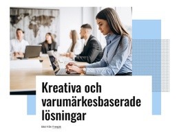 Kreativa Och Varumärkesbaserade Lösningar