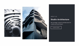 Awesome Landing Page For The Signs Of Life In Architecture