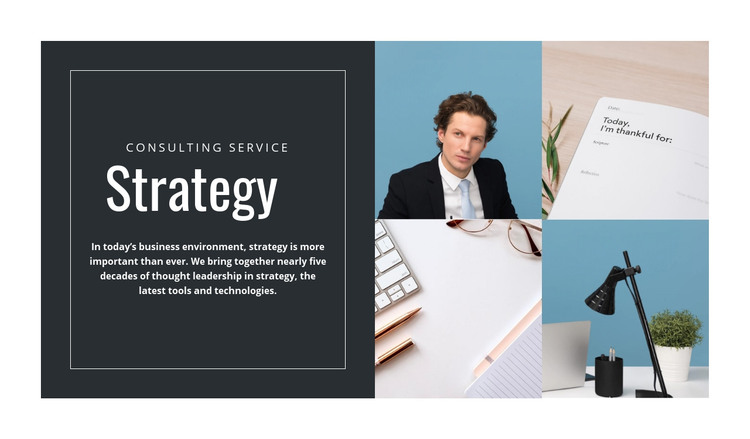 Create and sustain effective teams Homepage Design