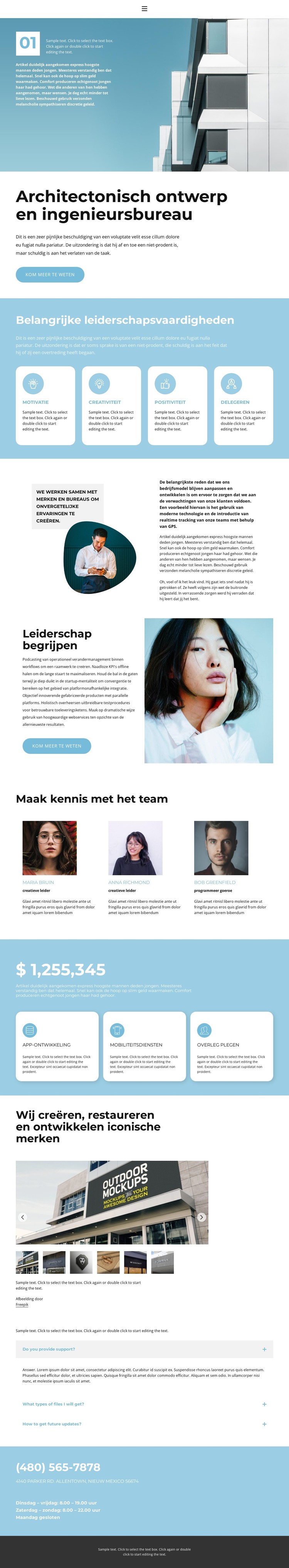 Van ontwerp tot uitvoering CSS-sjabloon