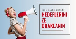 Hedeflerinize Odaklanın - Yüksek Dönüşüm Sağlayan Açılış Sayfası