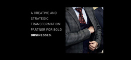 Multipurpose One Page Template For Heading And Business Photo