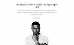 Informazioni Sulle Strategie Aziendali - Modello Personalizzabile