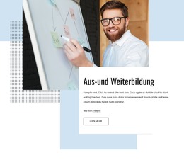 Schulung Und Beratung - Beste HTML-Vorlage