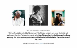 Unsere Erfahrenen Profis – Kostenlose Seitenersteller-Templates