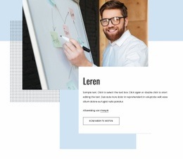 Opleiding En Advies - Mockup-Sjabloon Voor Webpagina'S