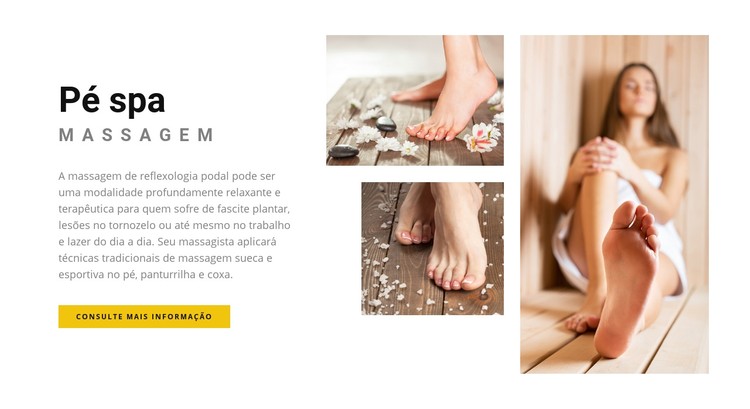 Centro de relaxamento spa Template CSS