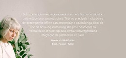 Informações Sobre Estilos De Moda - Tema WordPress Profissional