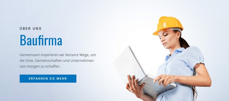 Wir prüfen Baupläne Website Builder-Vorlagen