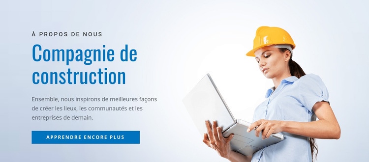 Nous scrutons les plans de construction Conception de site Web