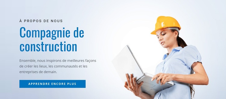 Nous scrutons les plans de construction Modèles de constructeur de sites Web