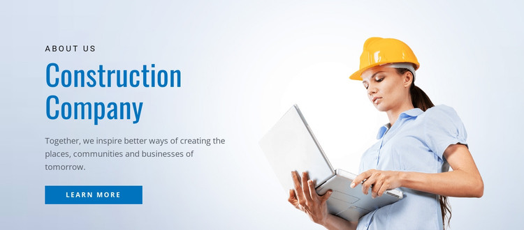 We scrutinize building plans HTML Template