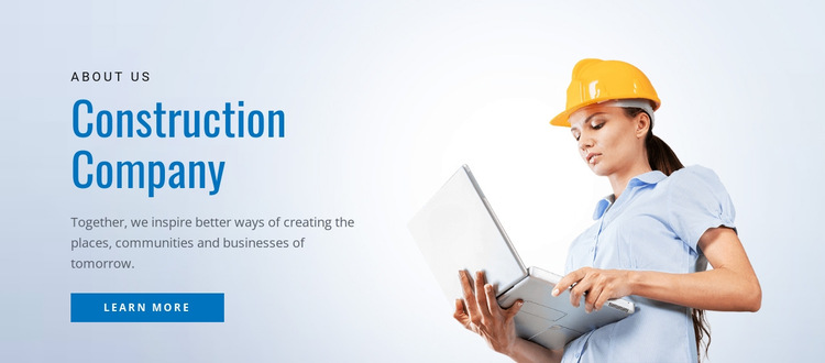 We scrutinize building plans HTML5 Template