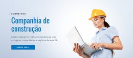 Nós Examinamos Os Planos De Construção - Landing Page Criativa Multiuso