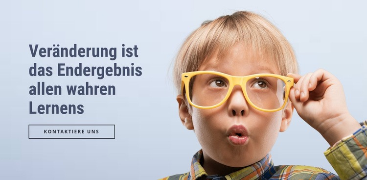 Frühes Lernprogramm Vorlage