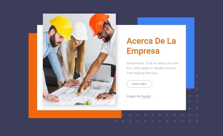 Ingeniería bien ejecutada y eficiente en términos de capital Plantilla HTML5