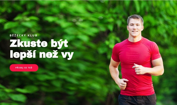 Buďte lepší než vy Šablona HTML