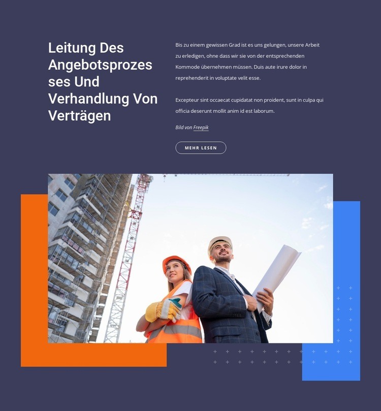 Außergewöhnliche Projekte Website design