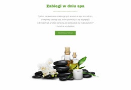 Zabiegi Spa W Ciągu Dnia - Website Creation HTML