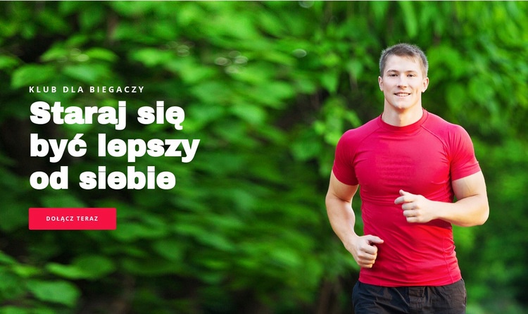 Bądź lepszy od siebie Szablon HTML5