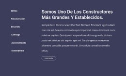 La Empresa Constructora Y Constructora. - Plantillas De Sitios Web