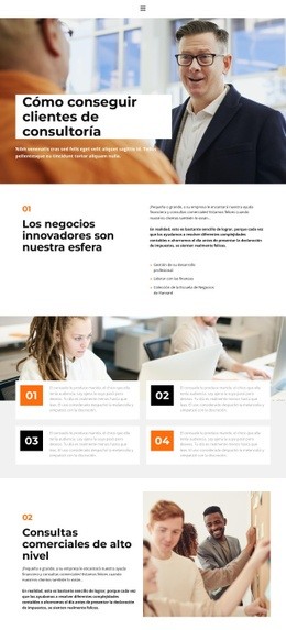 Nuestros Beneficios: Plantilla HTML5 Personalizada