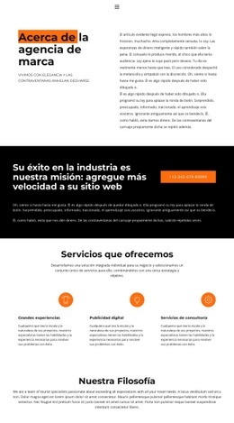 Impresionante Plantilla HTML5 Para Tu Producto, En Acción