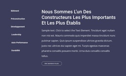 L'Entreprise Du Bâtiment Et De La Construction - Thème WordPress Ultime